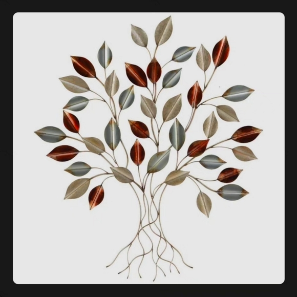 Tree of Life Wall Decor Metal MultiColor Home Decor Regal Art & Gifts 38" - Picture 3 of 17